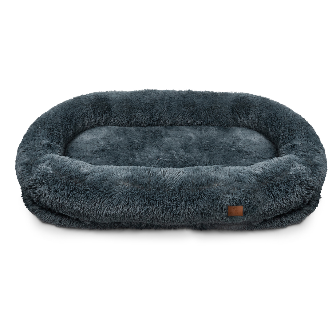 Human Dog Bed - Charcoal Grey